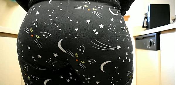 Mom Fat Booty Wedgie